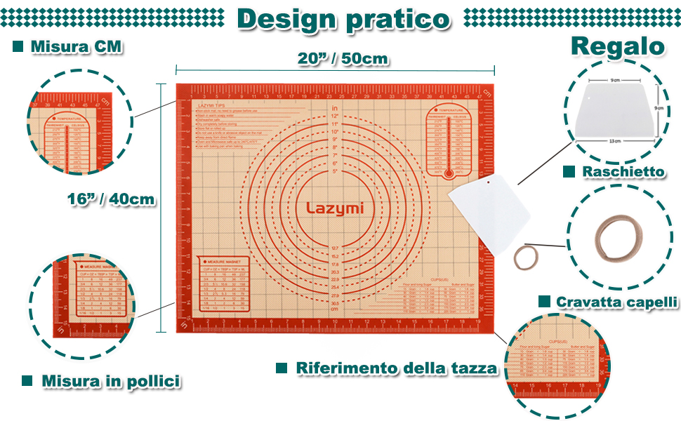  tappetino forno in silicone