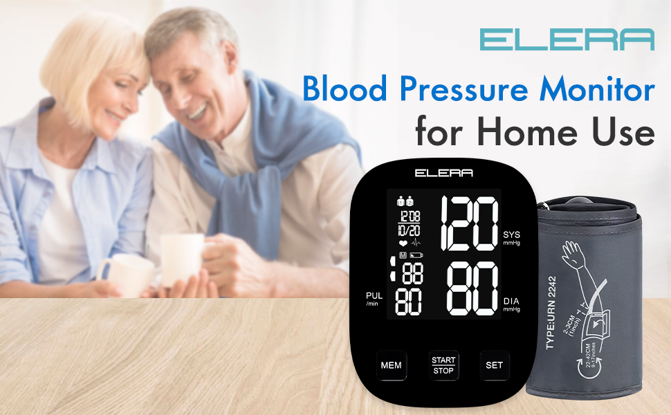 Blood pressure monitor for home use