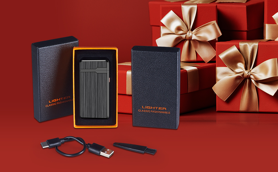 ULMCULM 2 PACK Electric Lighter, 350mAh USB Rechargeable