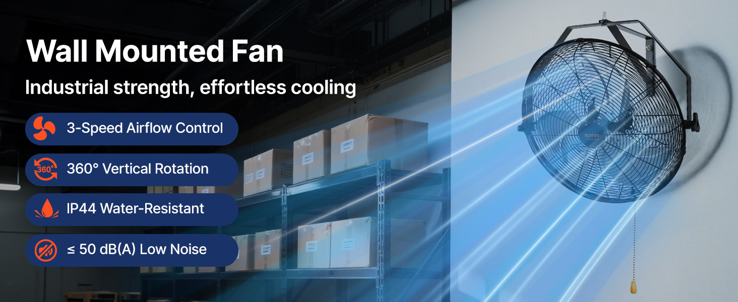 Wall Mount Fan