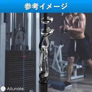 Amazon.co.jp: Ailunate ワイヤーロープ ケーブルマシン ラット