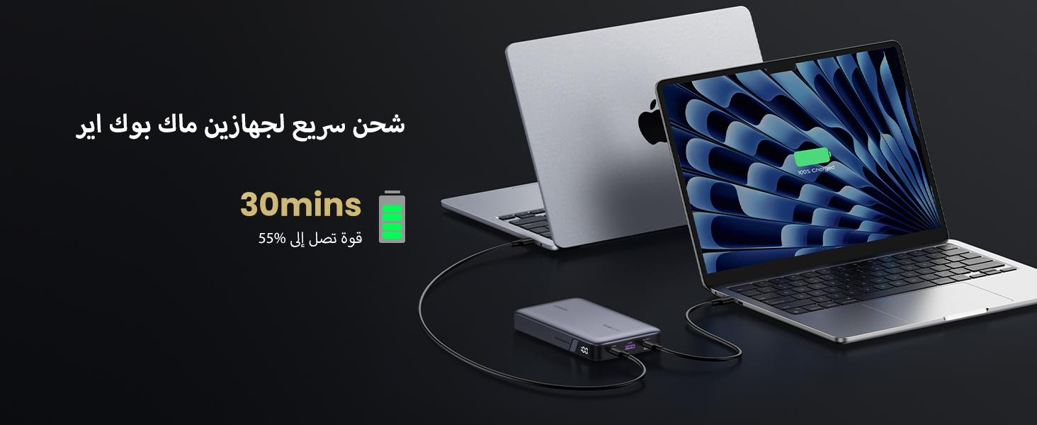 Power Bank 20000mAh Portable Charger USB-C Fast Charging 100W  Fast Charging Portable Charger
