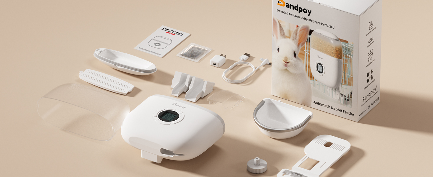 bunny feeder for cage