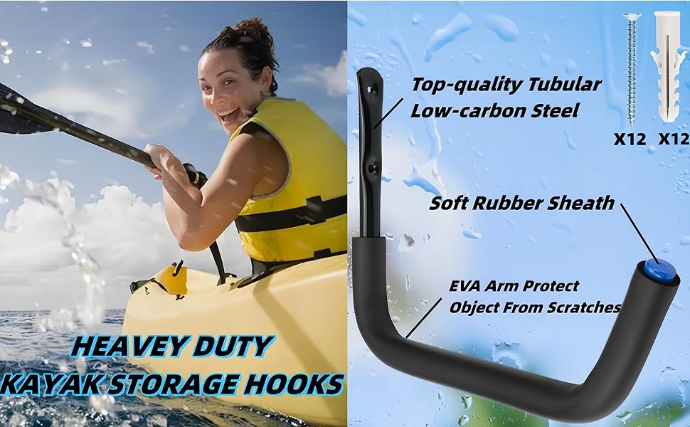 Kayak Storage Hooks 3
