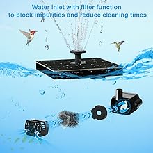 Water Inlet with Filter Function