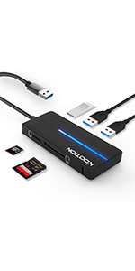 usb 3.0 hub with card reader