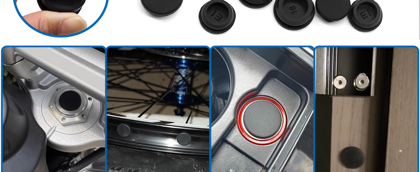 Rubber Plugs for Round Holes
