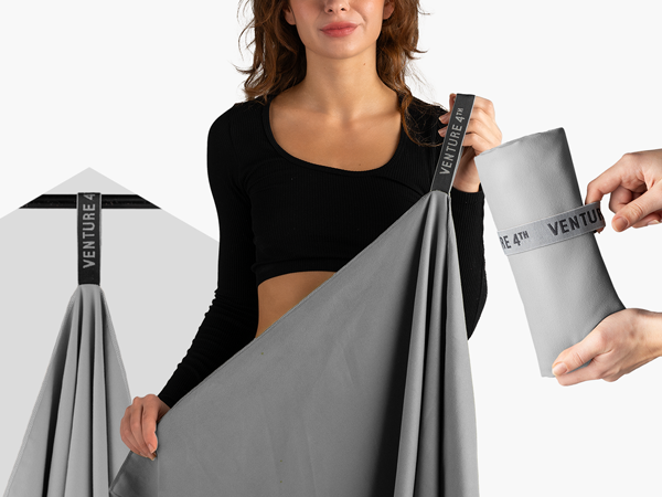 lightweight compact microfiber towel