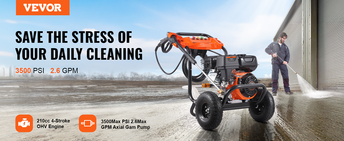 gas pressure washer
