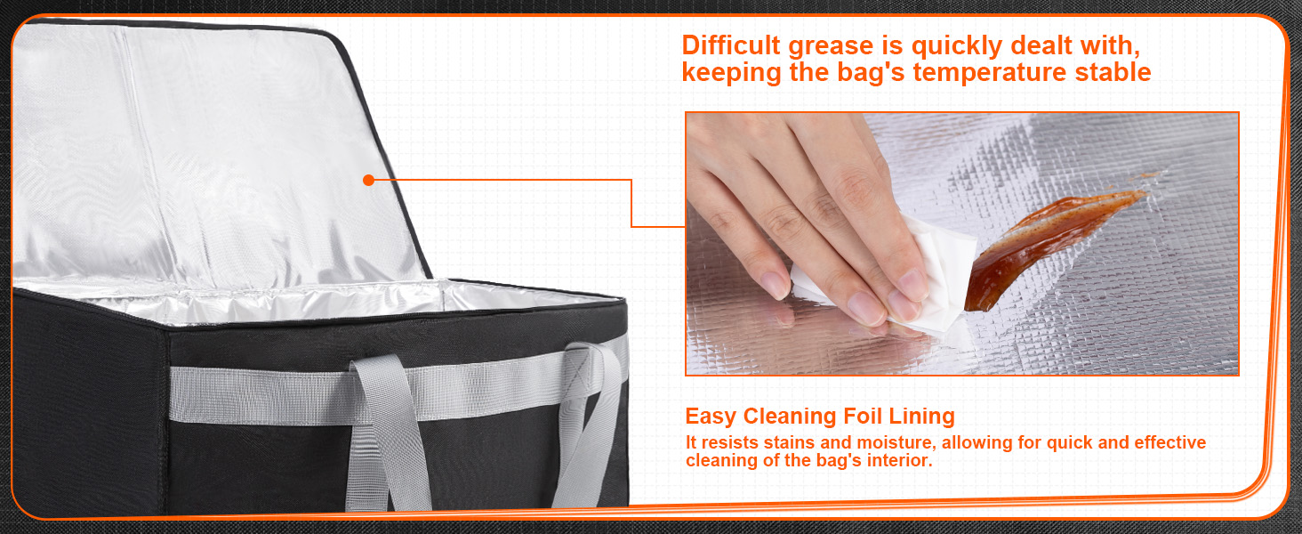 Insulated Food Delivery Bag
