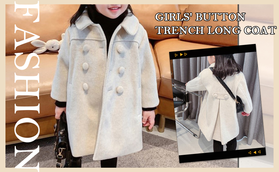 Amazon.com: Happy Cherry Girls Dress Coats Spring Fall Kid