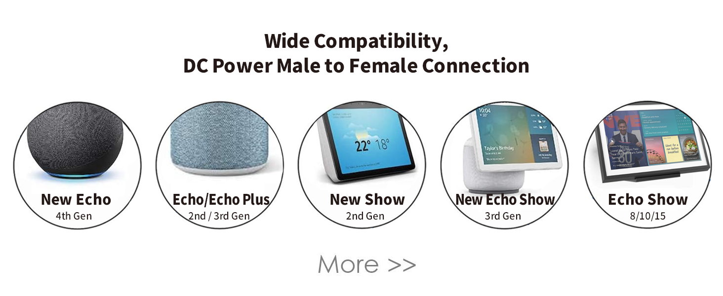 dc cable 6.5mm 2.1mm 