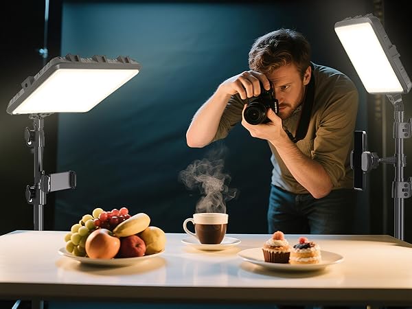 Amazon | NiceVeedi 2パック撮影用ライト LEDビデオライト 写真