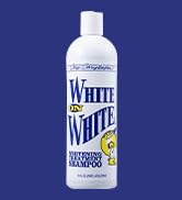 Chris Christensen White on White Whitening Treatment Dog Shampoo, Groom Like a Professional