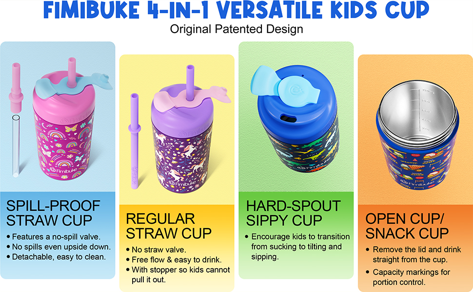 kids straw cups