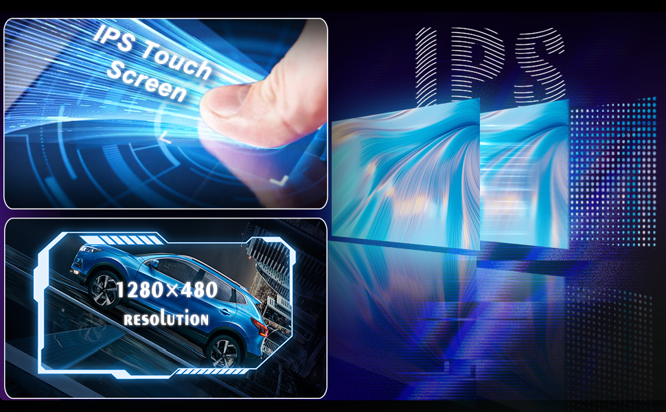 6.9inch touchscreen;car stereo