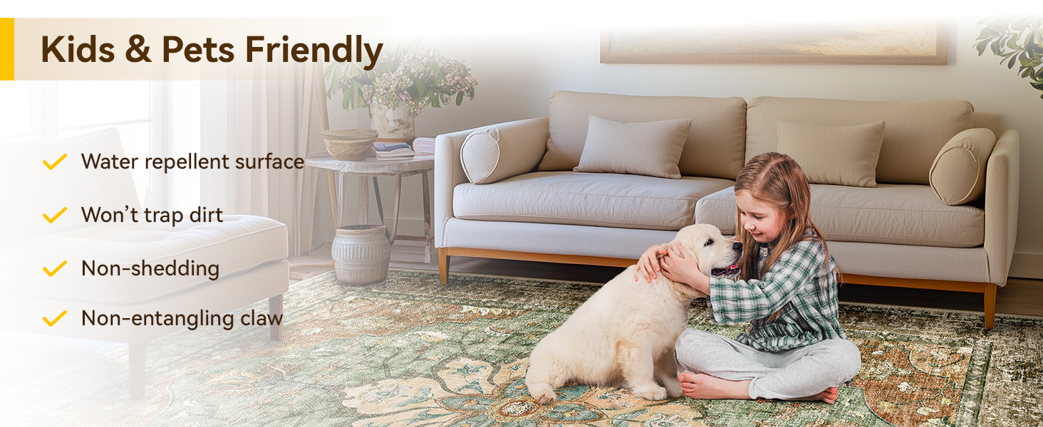 releany washable area rugs