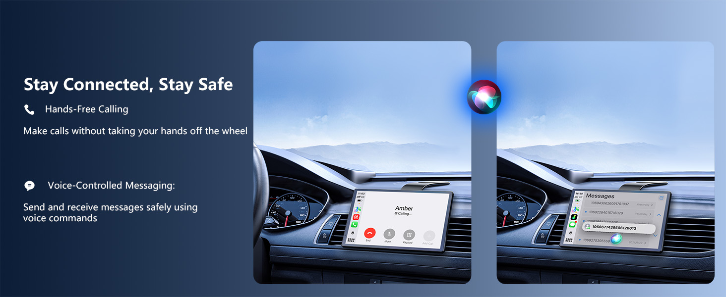 Hands Free Calling and Voice-Controlled Messagings