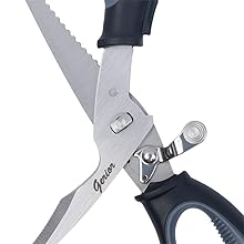 heavy duty kitchen scissors for chicken bone meat