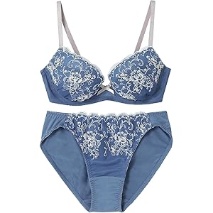 Amazon | [アンフィ/ワコール] ブラジャー ショーツセット まる