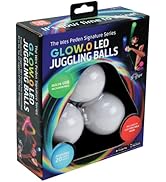LED Juggling Balls Glow Balls – Unique Glow.0 Technology LED Ball with 20 Vibrant Color Light Mod...
