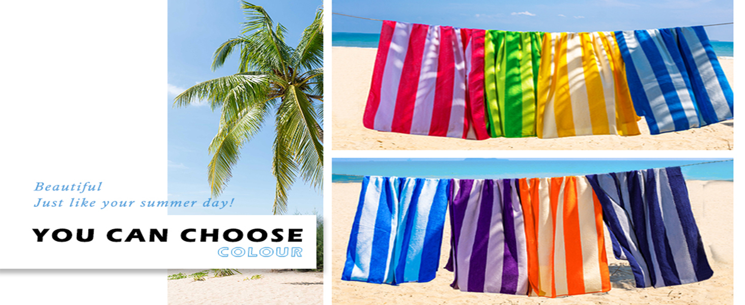 Exclusivo Mezcla 4Pack Large Beach Towel for Kids and