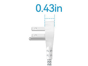 flat outlet extender