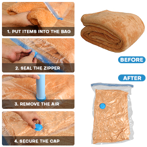 sac rangement sous vide aspirateur