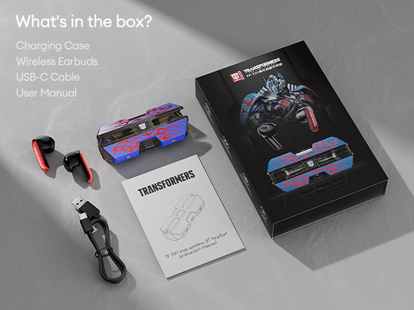 トランスフォーマー　Bluetooth イヤホン　合金製　ガジェット トランスフォーマー Bluetooth イヤホン 合金製 ガジェット