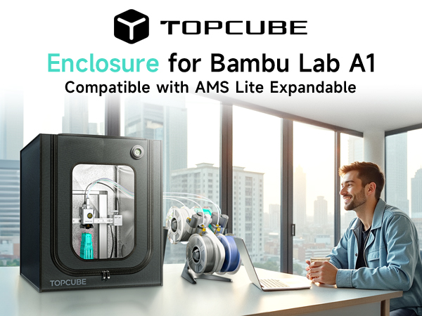 TOPCUBE 3Dプリンターエンクロージャー Amazon | TOPCUBE 3Dプリンターエンクロージャ Bambu Lab A1用