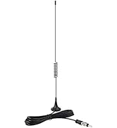 Bingfu Universal Car Stereo Antenna Car FM AM Radio Antenna Magnetic Base Car Radio Antenna Aeria...