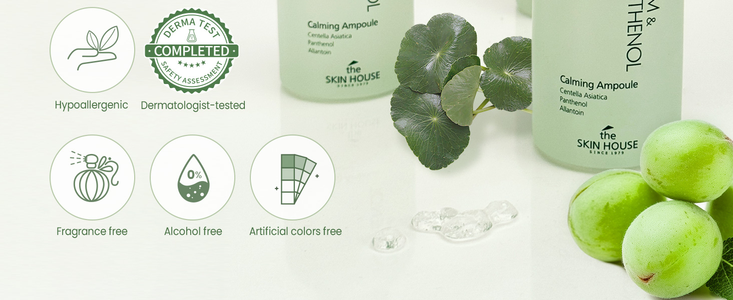 PLUM &amp; PANTHENOL Calming Ampoule