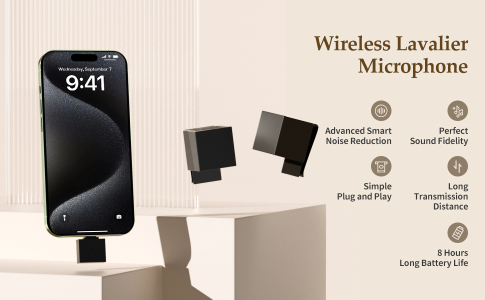 Introducing the C1 Wireless Lavalier Microphone