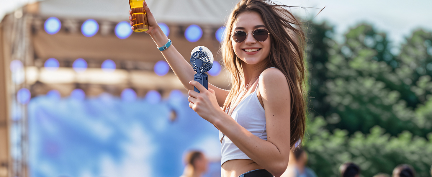 handheld misting fan