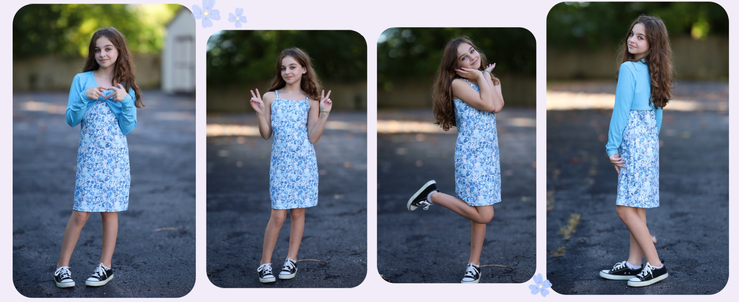 girls dress 7-8