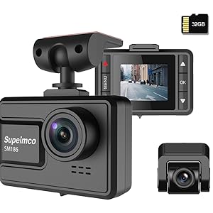 Amazon.co.jp: 【電装店供給品1080p+720p】前方200万画素+後方