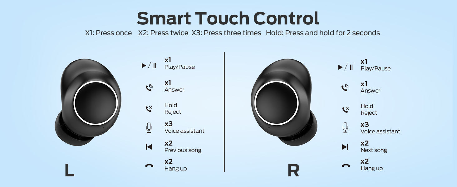 bluetooth earbuds