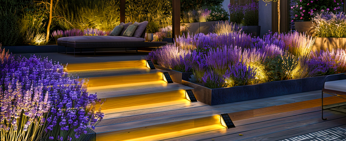 solar stair lights