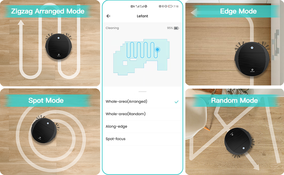 Lefant Robot Vacuum, 2-in-1 Robotic Vacuum Cleaner, and Mopping, On Sale. 8 M213