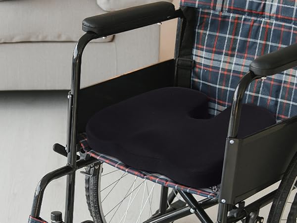 wheelchair cushion for pressure reduce sciatica pillow for sitting and comfort butt cushion