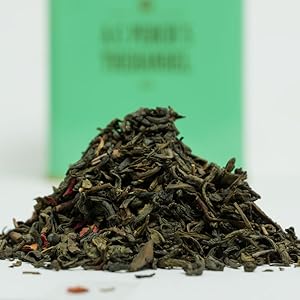 Loose tea green