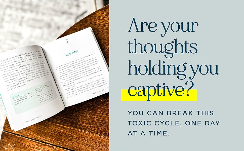 Are your thoughts holding your captive? You can break this toxic cycle, one day at a time.