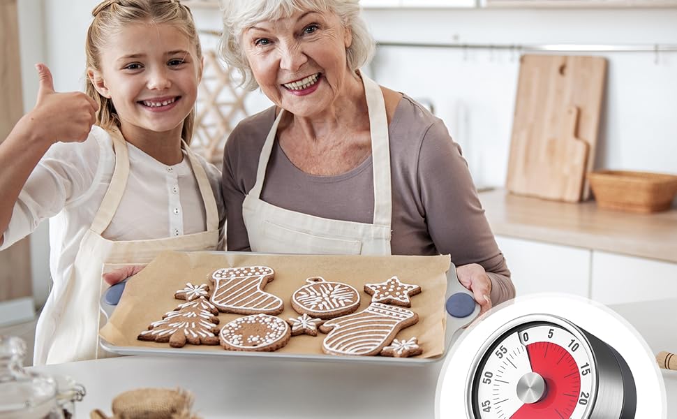 QUEEN KING Kitchen Timer Timer for Kids,60