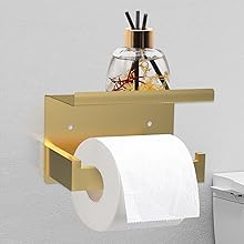 bathroom towel rack Brushed Gold