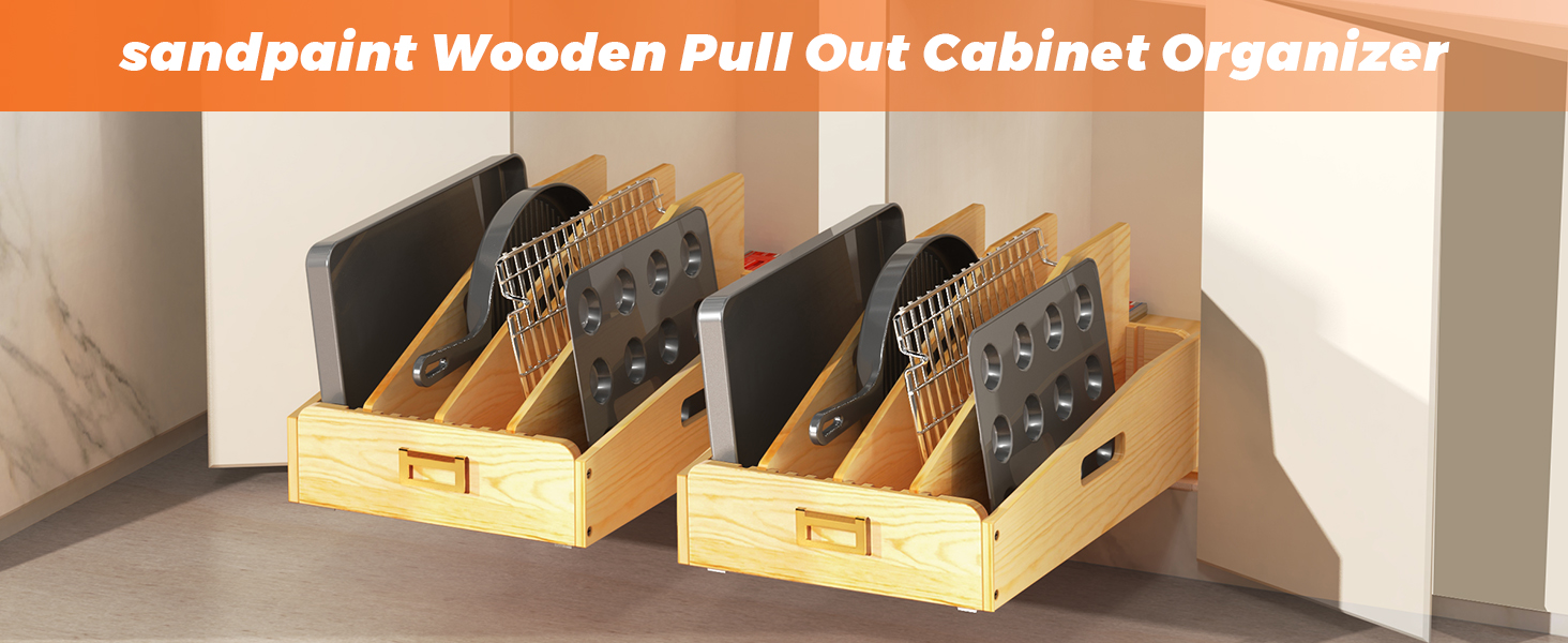 Pull Out Cabinet Organizer