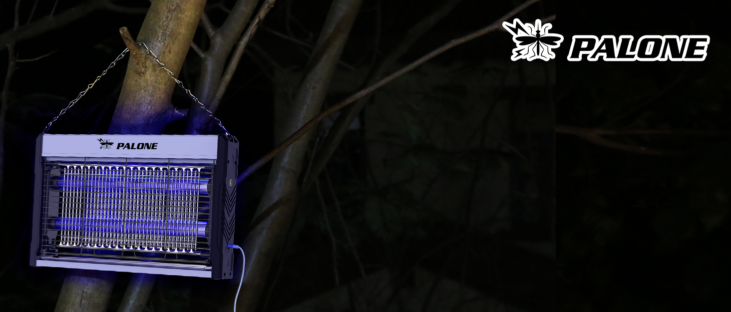 PALONE Indoor Bug Zapper& Electric Insect Kill,Harmless Light can Lure