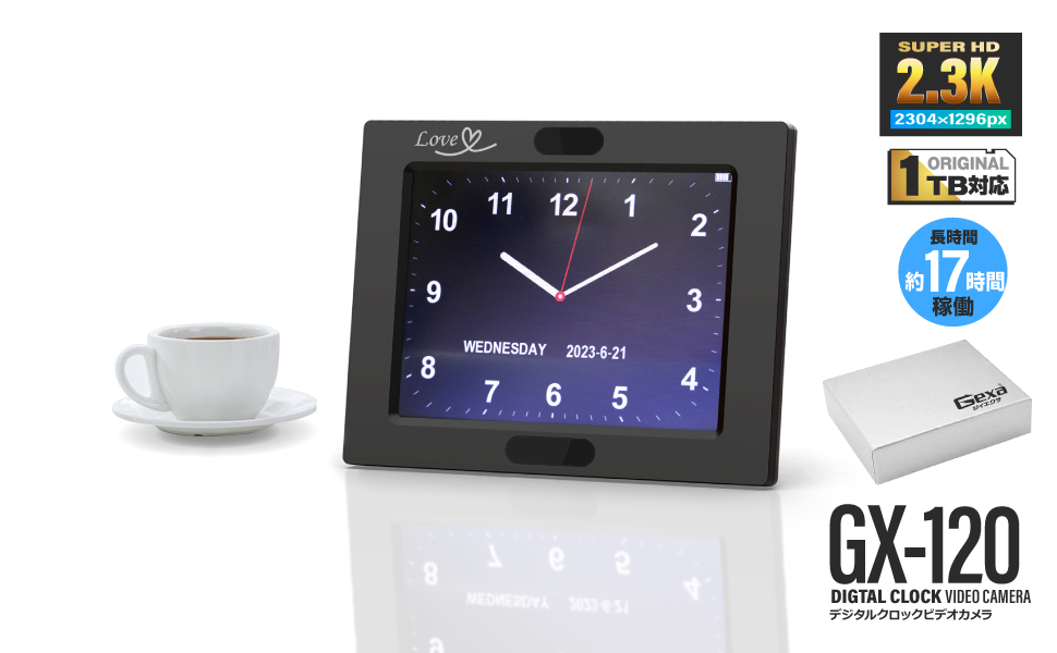 Amazon.co.jp: Gexa（ジイエクサ） 2.3K 小型カメラ デジタル