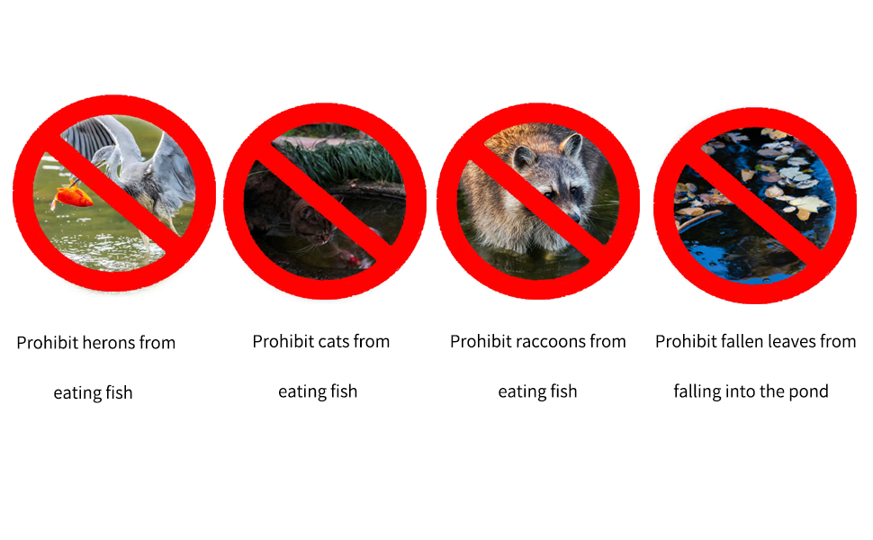 Bretoes Pond Protection Net, Plastic Net Cover Floating on the Water to