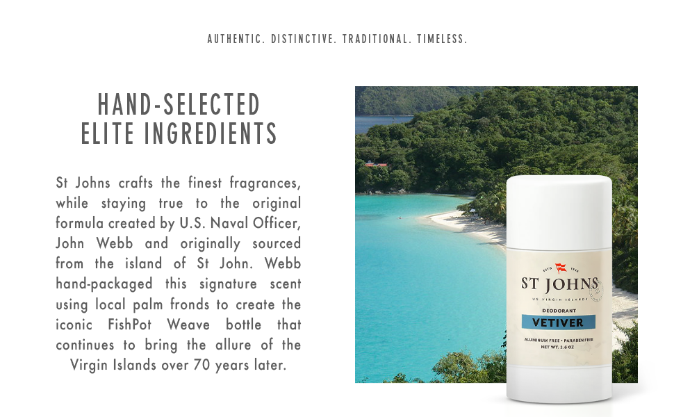 St Johns, Deodorant, Vetiver, Lime, citrus, sandalwood, patchouli, Men