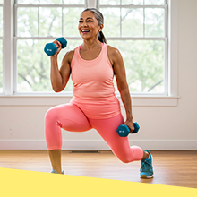 Strength training weights resistance workout women menopausal weight loss joint pain health